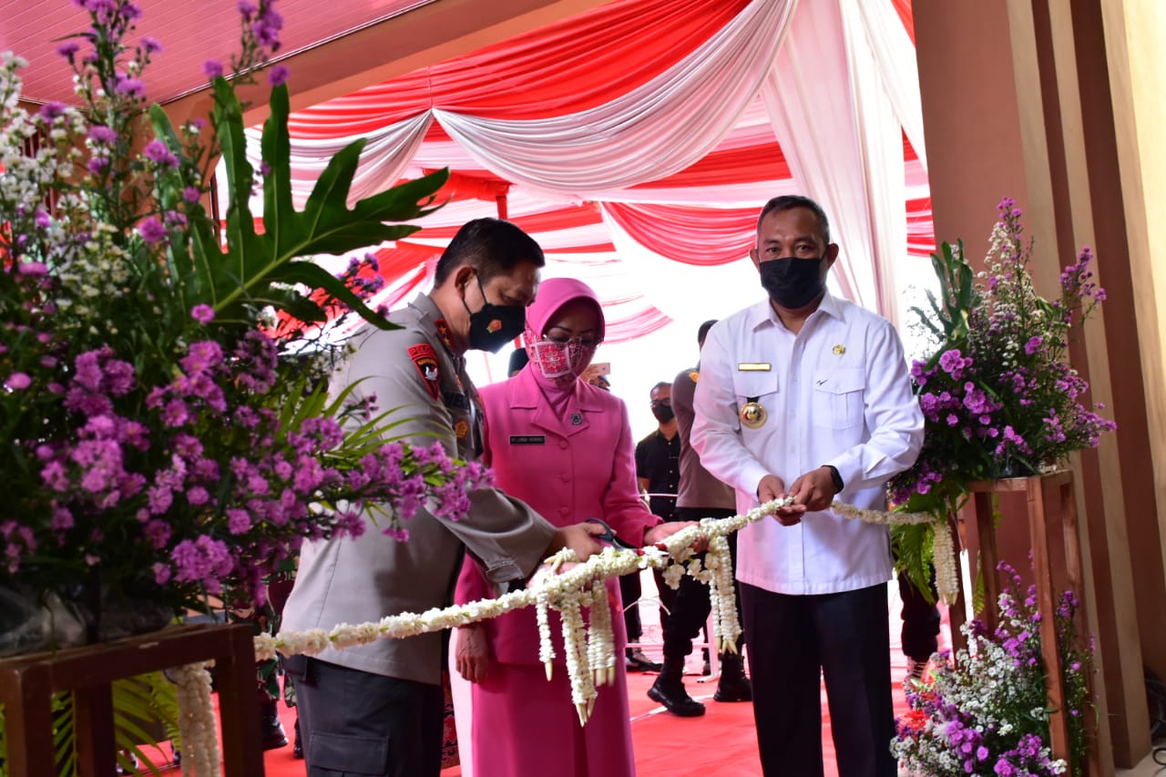 Kapolda Lampung Resmikan Mapolres Tulangbawang Barat