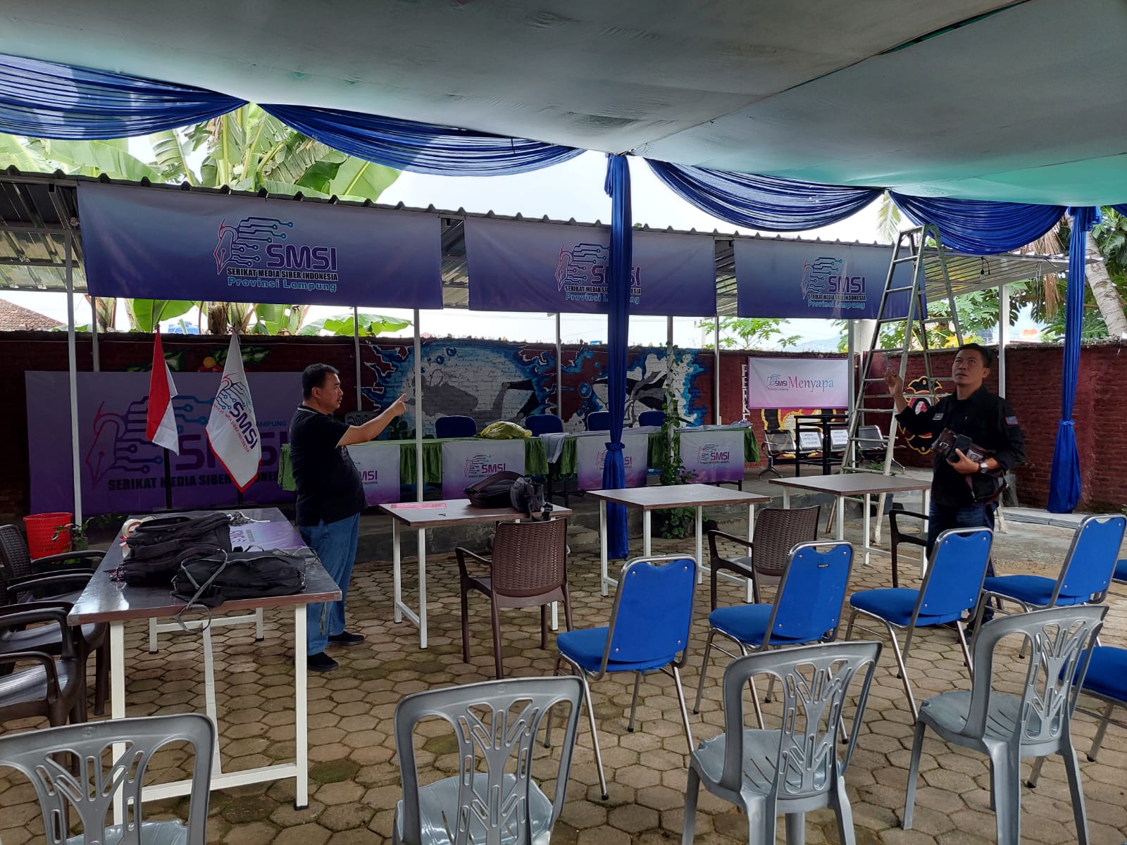 Wagub Lampung Keynote Speaker Diskusi SMSI