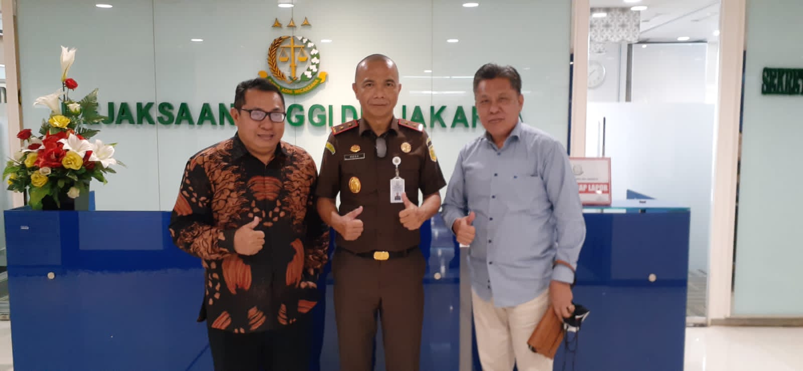 Kajati DKI Jakarta Terima Kunjungan SMSI