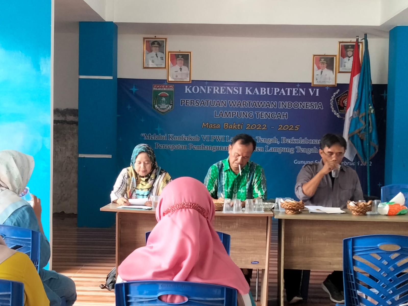 PWI Lamteng Laksanakan Rapat Perdana