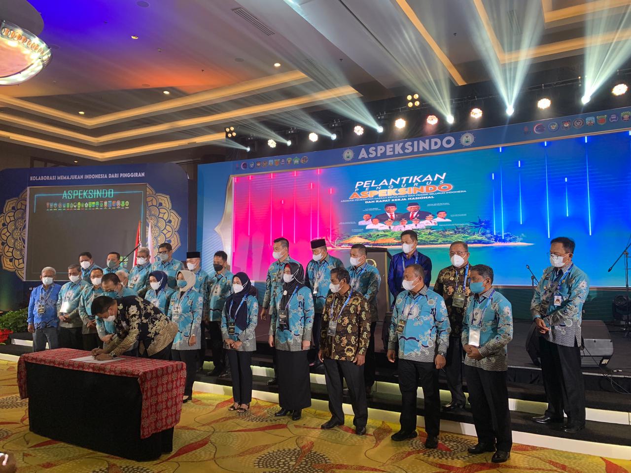 Agus Istiqlal dilantik Sebagai Pengurus Aspeksindo