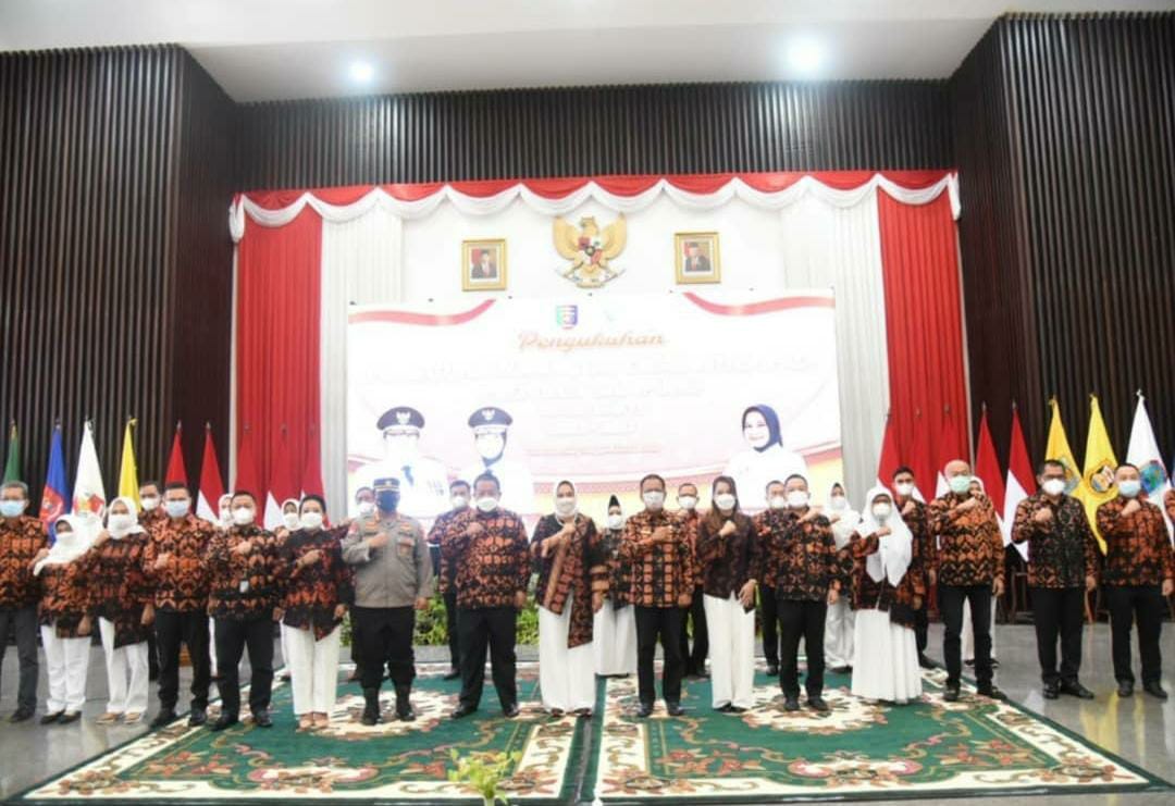 Mingrum Gumay Hadiri Pengukuhan PKD