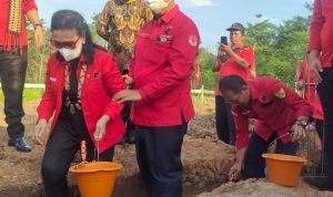 Ketua DPRD Lampung Hadiri Pelatakan Batu Pertama di Kab Mesuji Ketua DPRD Lampung Hadiri Pelatakan Batu Pertama di Kab Mesuji