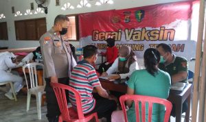 Mendukung Percepatan Penanganan Covid-19, Polres Lampung Tengah Buka Gerai Vaksinasi