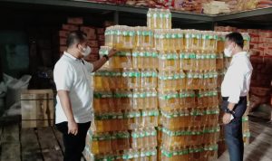 Pastikan Ketersediaan Sembako, Satgas Pangan Polres Lamteng Sidak Distributor Migor