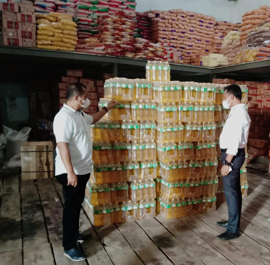 Pastikan Ketersediaan Sembako, Satgas Pangan Polres Lamteng Sidak Distributor Migor