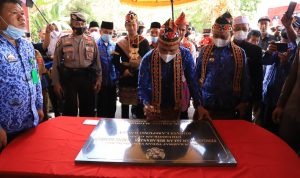 Meski Pandemi Covid-19, Tak Menyurutkan Parosil Untuk Membangun Infrastruktur di Lampung Barat