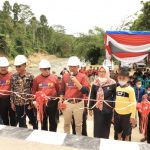 Hebat! Parosil Resmikan Bendungan Way Haru