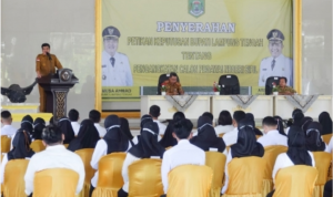 Bupati Lamteng Berikan Petikan Tentang Pengangkatan Calon ASN