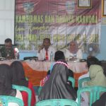 Satgas TMMD KE-113 Lakukan Penyuluhan Tentang Bahaya Penyalahgunaan Narkoba.