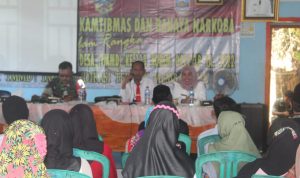 Satgas TMMD KE-113 Lakukan Penyuluhan Tentang Bahaya Penyalahgunaan Narkoba.