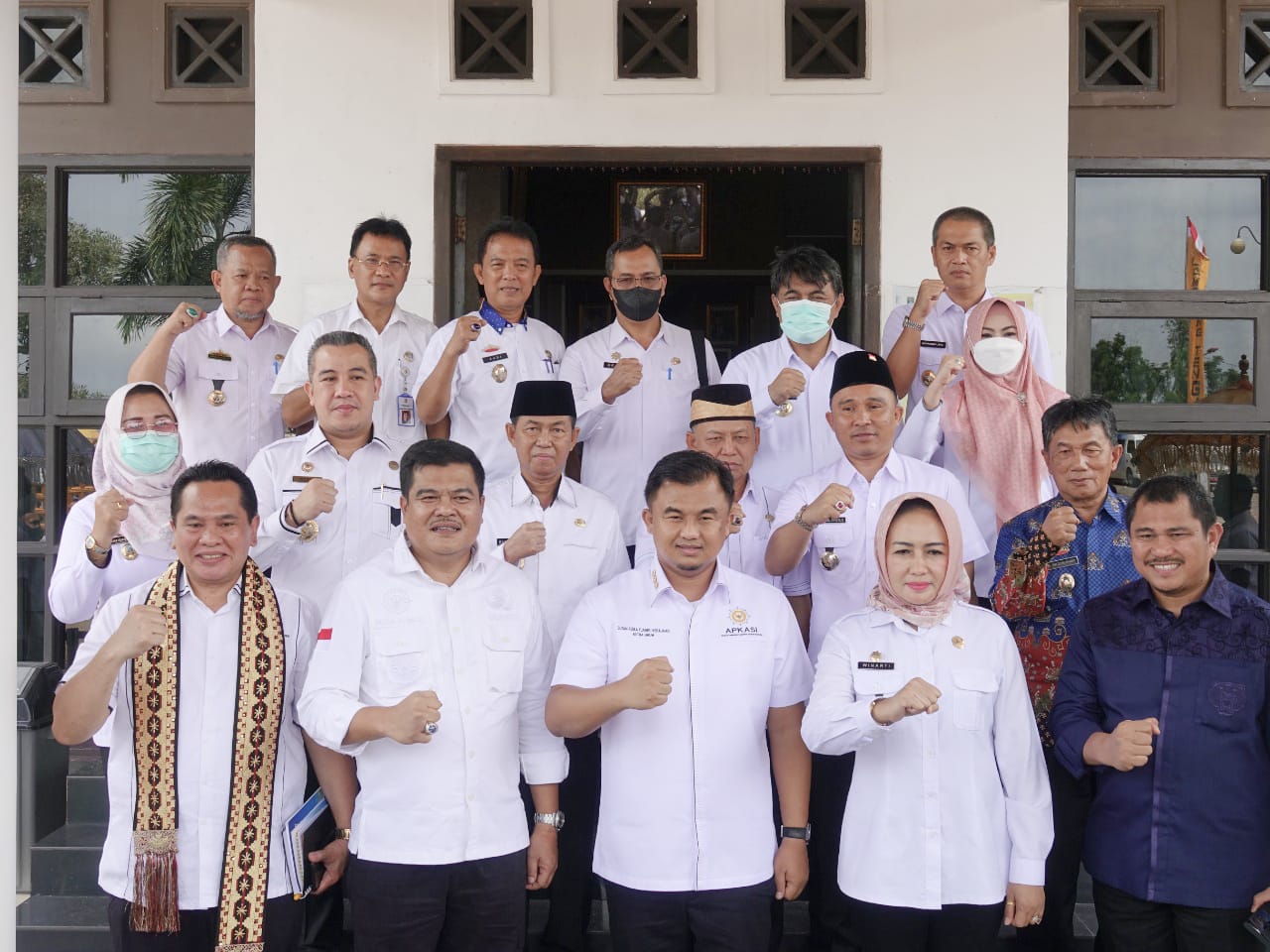 Korwil Bupati Lamteng Musa Ahmad. S.Sos Sukses Gelar Rapat Apkasi Di Nuwo Balak Gunung Sugih