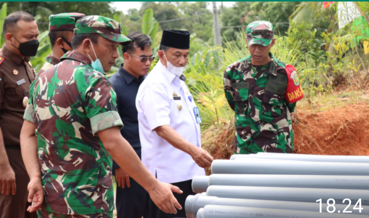 TMMD Ke -113 Kodim 0422/LB Tahun 2022 Resmi Dibuka, Berikut 4 Kegiatan Fisik Yang Akan Dilaksanakan