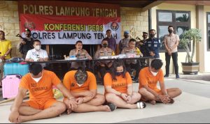 Polres Lampung Tengah Berhasil Ungkap Pelaku Pembuangan Mayat Yang sempat Viral