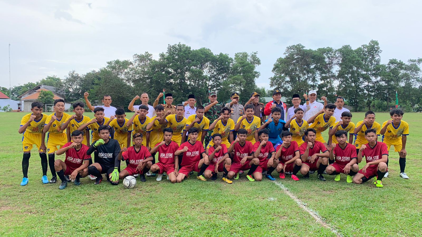 Liga Santri Piala Kasad 2022 Lampung Tengah Resmi Berlaga