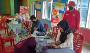 Binda Lakukan Vaksin Boster di Bandar Jaya Barat Lamteng