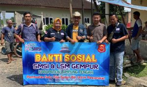 Masuki Musim Kemarau, SMSI Lamteng Bersama LSM Gempur Hadiahkan Sumur Bor Untuk Masyarakat