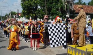 Bupati Musa Ahmad Buka Lomba Drum Band Piala Bupati Lamteng