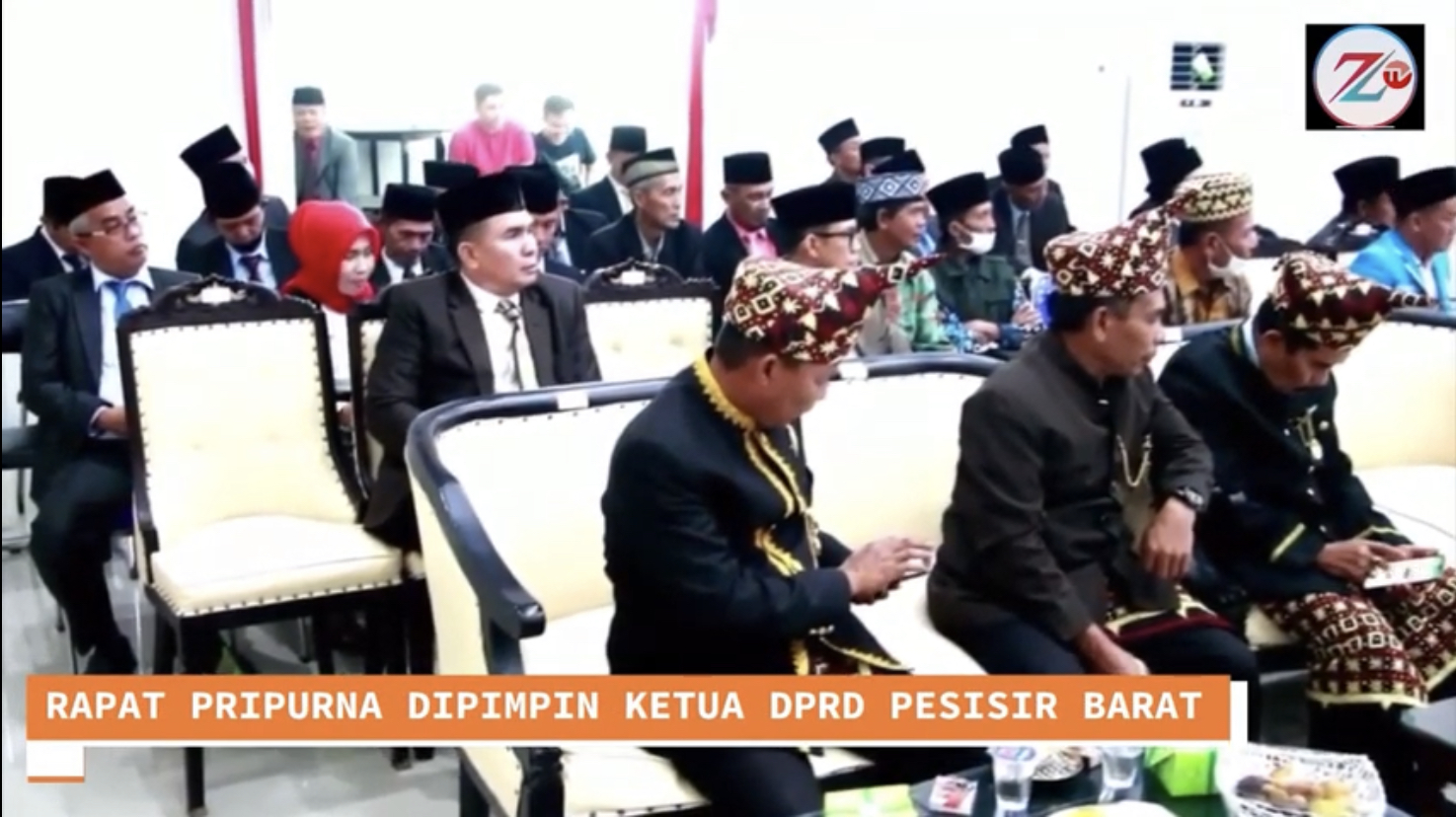 DPRD Pesibar Gelar Paripurna HUT RI Ke-77