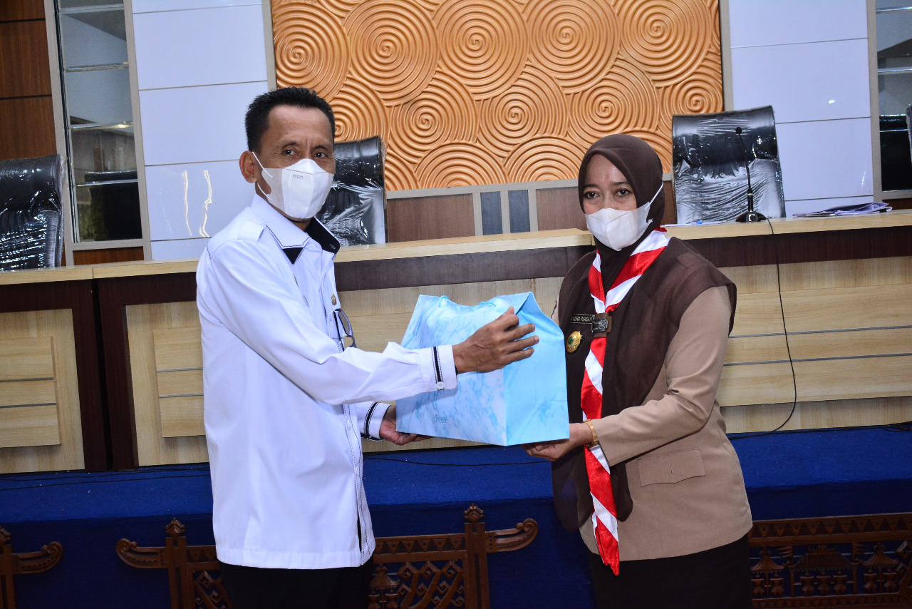 Diskominfotik Lamteng Gelar Pisah Sambut Kepala Dinas