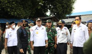Bupati Musa Ahmad Tinjau Lokasi Pembangunan Mako Brimob di Wilayah Timur