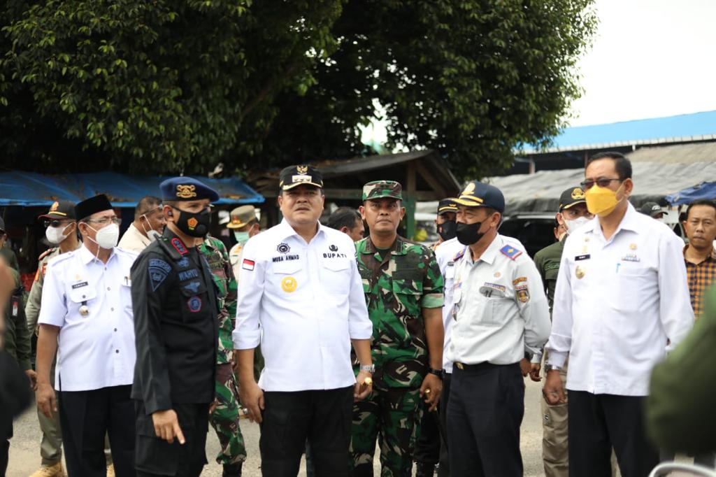 Bupati Musa Ahmad Tinjau Lokasi Pembangunan Mako Brimob di Wilayah Timur