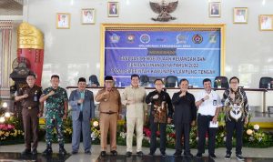 Bupati Musa Ahmad Hadiri Workshop Evaluasi Pengelolaan Keuangan dan Pembangunan Desa Tahun 2022
