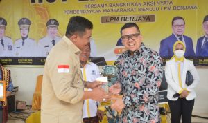 Bupati Lamteng Raih Penghargaan Dari LPM