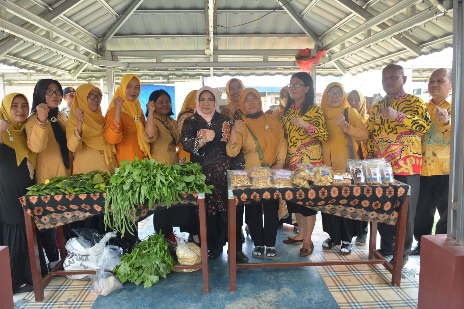 Bunda PAUD Lamteng Buka Gebyar PAUD Tingkat Kecamatan Punggur