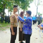 Sebanyak 28 Pelajar Ikuti Pendidikan dan Pelatihan Paskibraka.