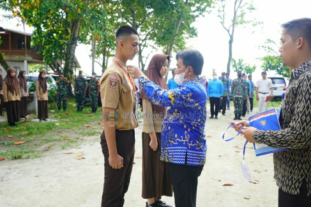 Sebanyak 28 Pelajar Ikuti Pendidikan dan Pelatihan Paskibraka.