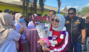 5ribu warga Sendangagung, Jalan Sehat bersama Ir. Dwita Ria Gunadi