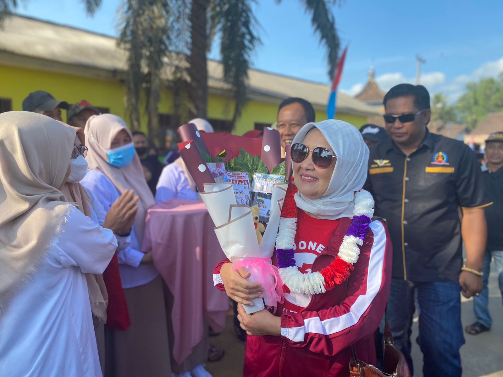 5ribu warga Sendangagung, Jalan Sehat bersama Ir. Dwita Ria Gunadi