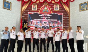 Lapas Kelas IIB Gunsu Gelar Pisah Sambut dan Pengantar Tugas Pejabat Administrasi