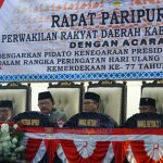 DPRD Pesibar Gelar Paripurna Mendengarkan Pidato Kenegaraan Presiden RI