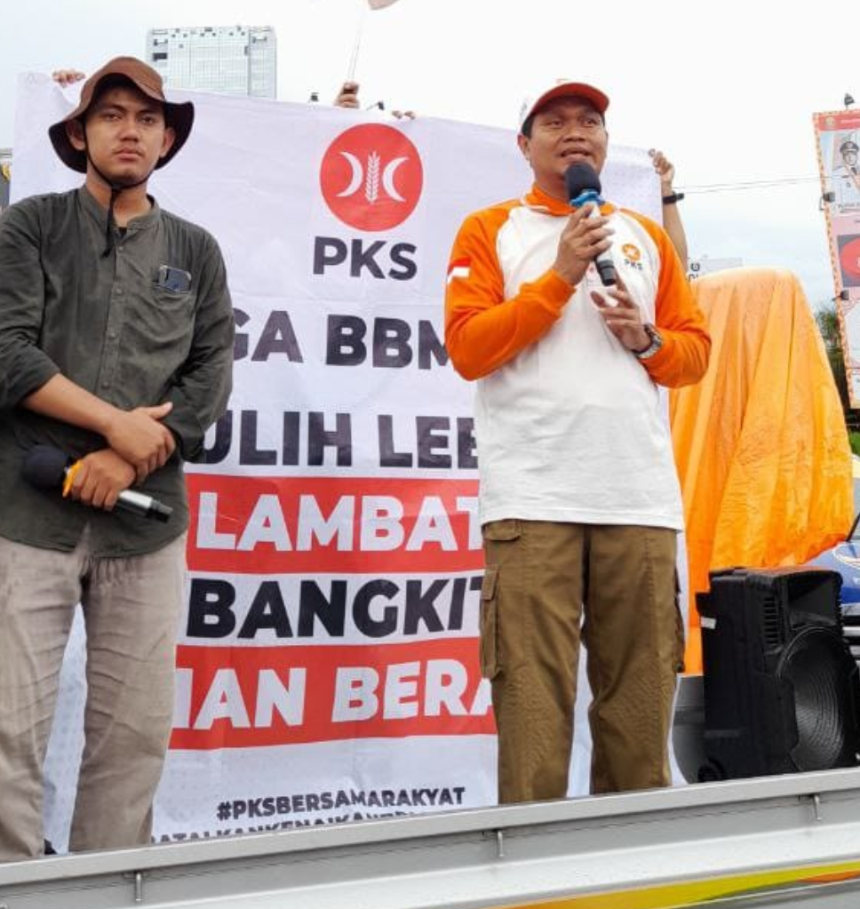 PKS Selampung Serentak Gelar Flashmob Tolak Kenaikan BBM