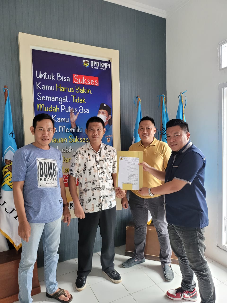 Anton Setiadi Resmi Menjabat Sebagai Ketua Karakter DPD KNPI Lamteng