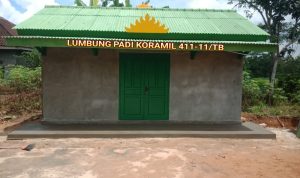 Antisipasi Berbagai Acaman dan Bencana, Kodim 0411/KM dan Koramil Jajaran Siapkan Lumbung Padi