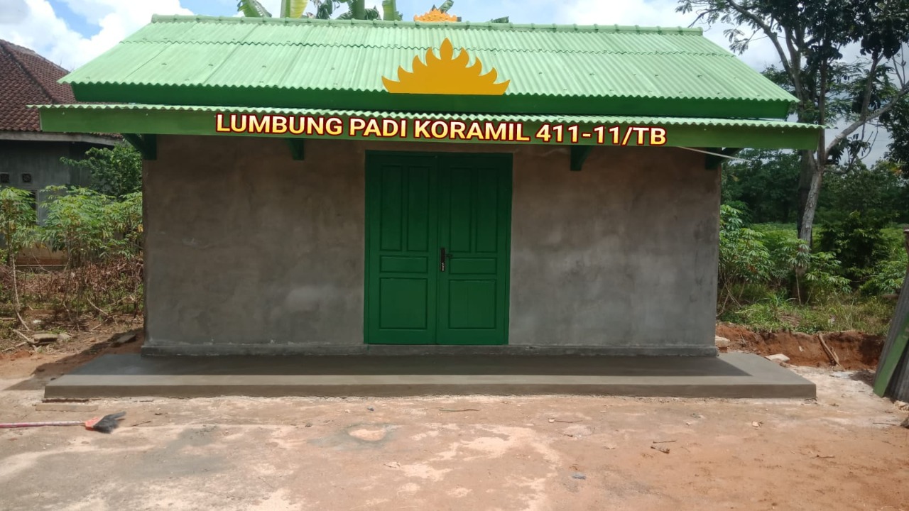 Antisipasi Berbagai Acaman dan Bencana, Kodim 0411/KM dan Koramil Jajaran Siapkan Lumbung Padi
