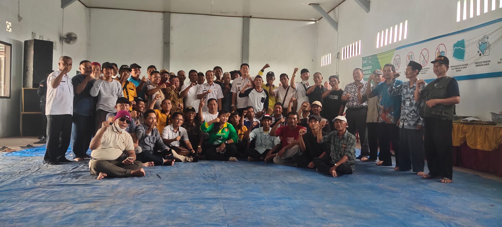 Lurah Yukum Jaya Adakan Silaturah Dengan Kaling Dan RT