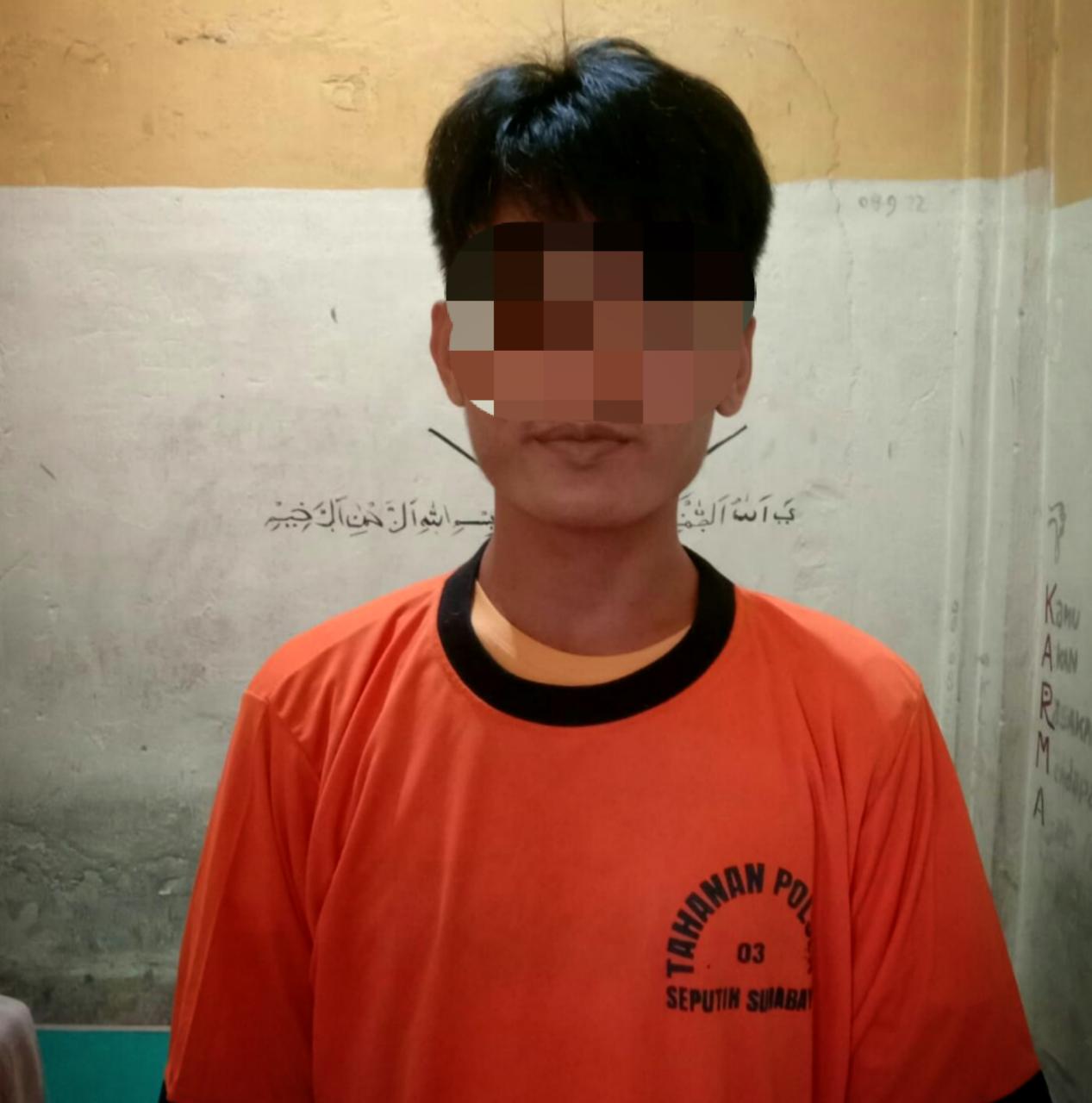 Gagahi Gadis di Bawah Umur Seorang Pemuda di Amankan Polsek Seputihsurabaya