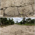Baru Dibangun, Jalan Dana Desa di Pekon Padang Cahya sudah Rusak