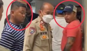 Debt Collector Baju Belang Putih Biru Yang Hardik Polisi Ditangkap