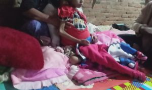 Anak Penderita Penyakit Perut Membesar, Jalan 10, Terbanggi Besar Butuh Uluran Tangan, dan Bantuan.