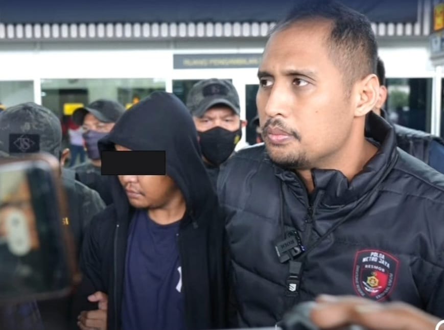 Viral, Debt Collector Yang Melawan Polisi, Tiba di Polda Metro Jaya