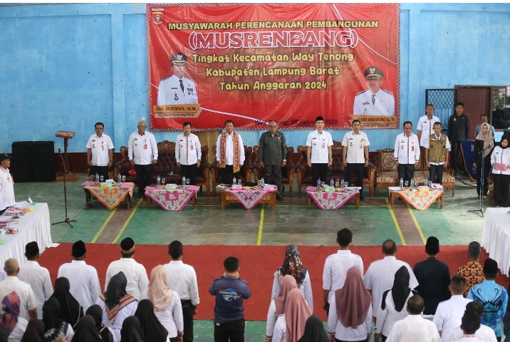 PJ. Bupati Lampung Barat Menjaring Aspirasi Melalui Musrenbang Tingkat Kecamatan