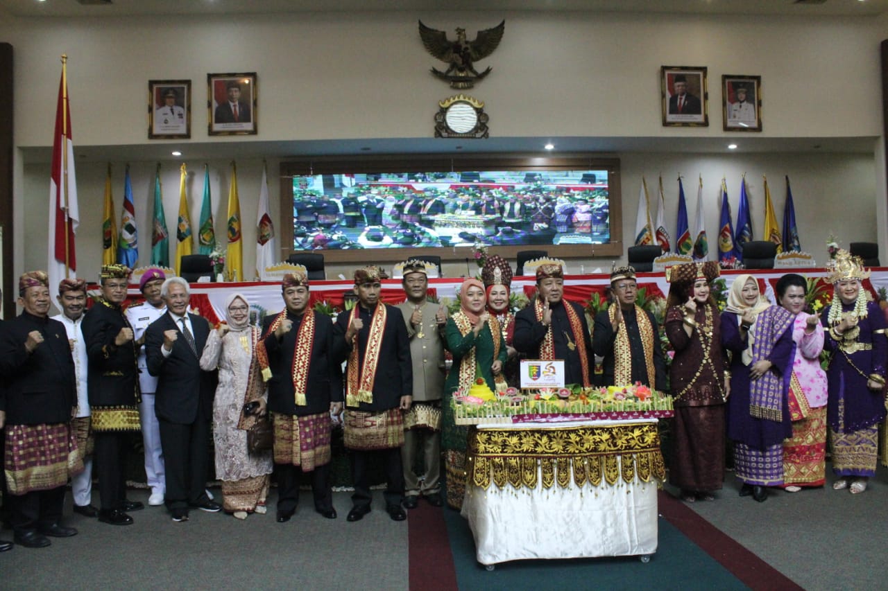 Rapat Paripurna Istimewa Dalam Rangka HUT Provinsi Lampung Ke-59