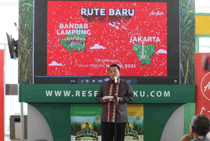Gubernur Arinal Apresiasi Dibukanya Penerbangan AirAsia Lampung – Jakarta