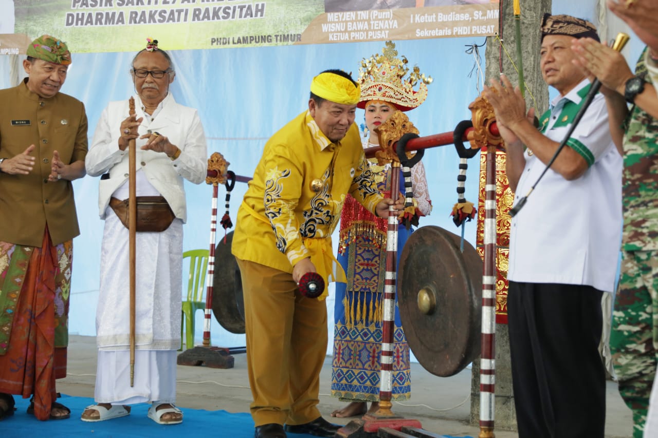 Dharmacantih Nyepi Tahun Baru Saka 1945, Gubernur Arinal Ajak Umat Hindu Jaga Keharmonisan dan Mendukung Pembangunan di Provinsi Lampung
