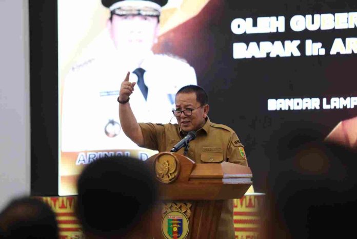 Gubernur Arinal Lepas 46 Kepsek Ikuti Program Kepala Sekolah Mengabdi Tingkat SMK